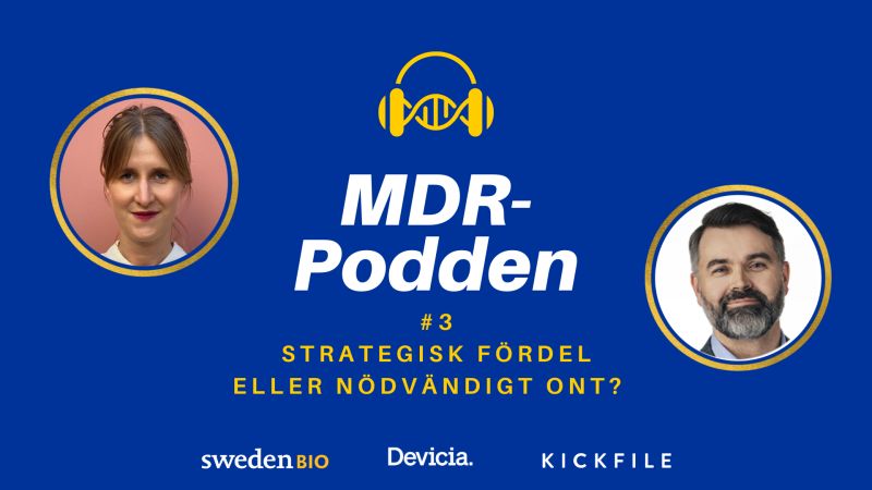 Episode 3 of MDR-podden – Strategic advantage or necessary evil?